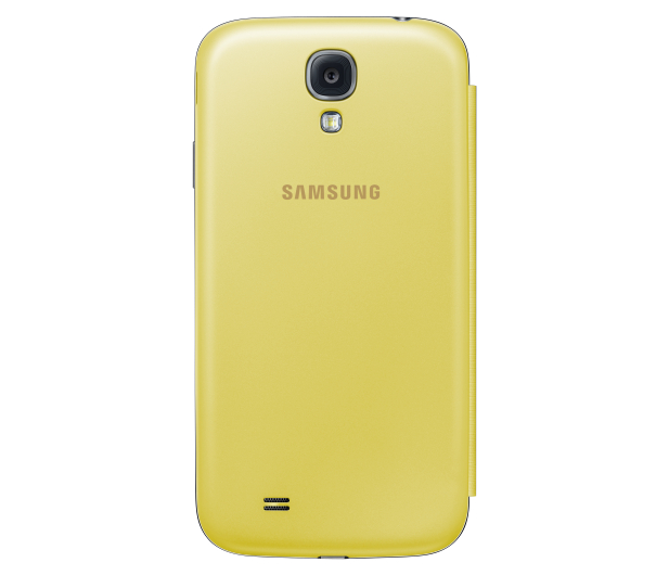 Samsung Flip Case do Galaxy S4 I9505  żółte - 214612 - zdjęcie 5